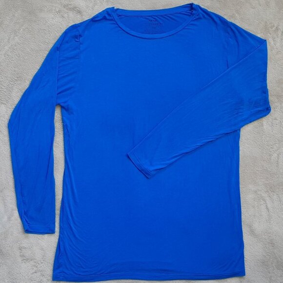 Little Sleepies Tops - Little Sleepies Bamboo Top Womens Large Pajama Lounge Blue Soft Comfy Sleep